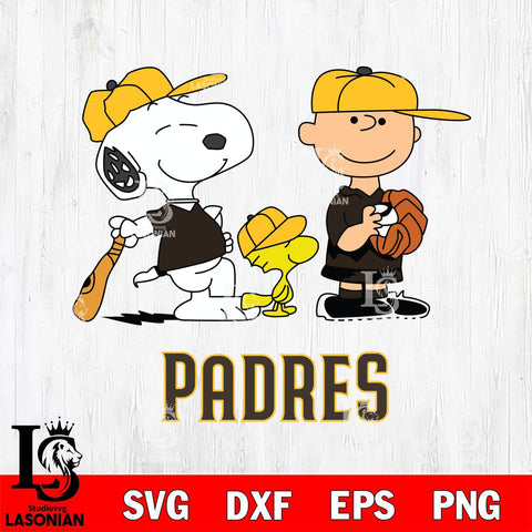 San Diego Padres Game the Peanuts Sport Svg Eps Dxf Png File, MLB File Cut,Digital Download,Instant Download,MLB Svg Files