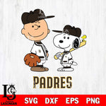 San Diego Padres Peanuts Sport Svg Eps Dxf Png File, MLB File Cut,Digital Download,Instant Download,MLB Svg Files