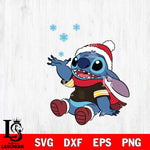 San Diego Padres Stitch Wearing Winter Scarf SVG DXF EPS PNG file, Cut file cricut, Instant Download