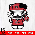 San Diego State Aztecs Hello Kitty sport 6 Svg Eps Dxf Png File, NCAA svg, Digital Download, Instant Download