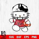 San Diego State Aztecs Hello Kitty sport 8 Svg Eps Dxf Png File, NCAA svg, Digital Download, Instant Download