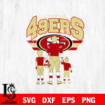 Best dad ever San Francisco 49ers SVG DXF EPS PNG FILE, File Cut, Digital Download,Instant Download, Silhouette, Cricut