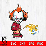 San Francisco 49ers IT Piss On Los Angeles Rams Svg Eps Dxf Png File, Digital Download, Instant Download