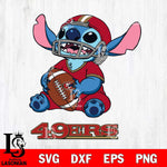 San Francisco 49ers Lilo and stitch Football SVG DXF EPS PNG FILE, Stitch File Cut,NFL Digital Download,Instant Download, Silhouette