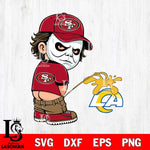 San Francisco 49ers Michael Myers Piss On Los Angeles Rams Svg Eps Dxf Png File, Digital Download, Instant Download