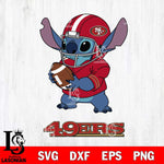 San Francisco 49ers Stitch Football Helmet SVG DXF EPS PNG FILE, NFL File Cut, Digital Download,Instant Download, Silhouette, Cricut