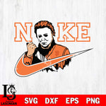 San Francisco Giants Michael Myers Nike Svg Eps Dxf Png File, Digital Download, Instant Download