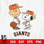 San Francisco Giants Peanuts Sport Svg Eps Dxf Png File, MLB File Cut,Digital Download,Instant Download,MLB Svg Files