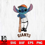 San Francisco Giants Stitch Baseball bat SVG DXF EPS PNG FILE, MLB File Cut, Digital Download,Instant Download, Silhouette, Stitch Cricut
