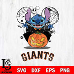 San Francisco Giants Stitch Horror Halloween Svg Eps Dxf Png File, Digital Download, Instant Download
