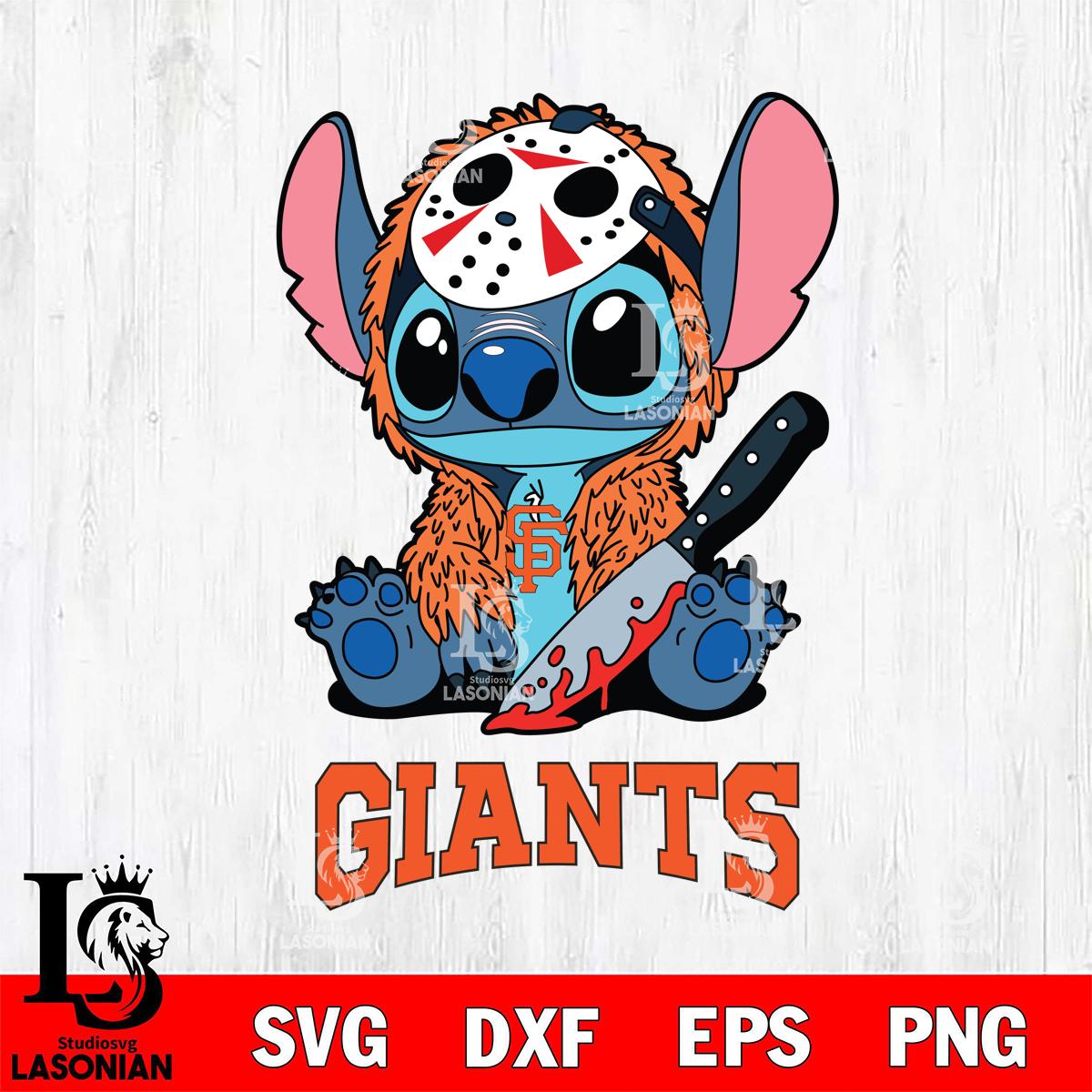 San Francisco Giants Stitch Jason Voorhees – lasoniansvg