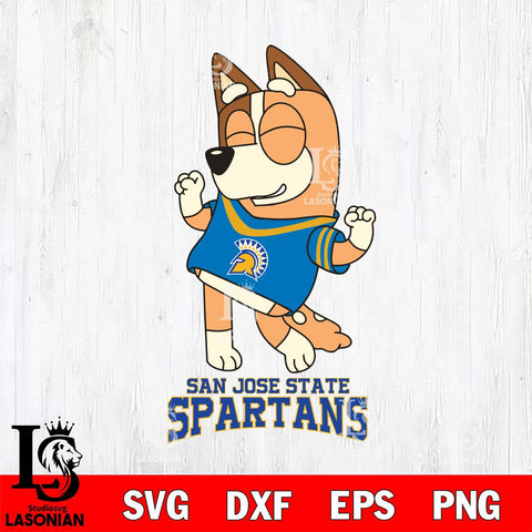 San José State Spartans Chilli Dance Sport Svg Eps Dxf Png File, Digital Download, Instant Download