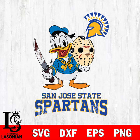 San José State Spartans Jason Voorhees 12 Svg Eps Dxf Png File, Digital Download
