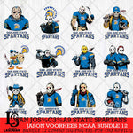 San José State Spartans Jason Voorhees NCAA Bundle 12 SVG Svg Eps Dxf Png File, Digital Download