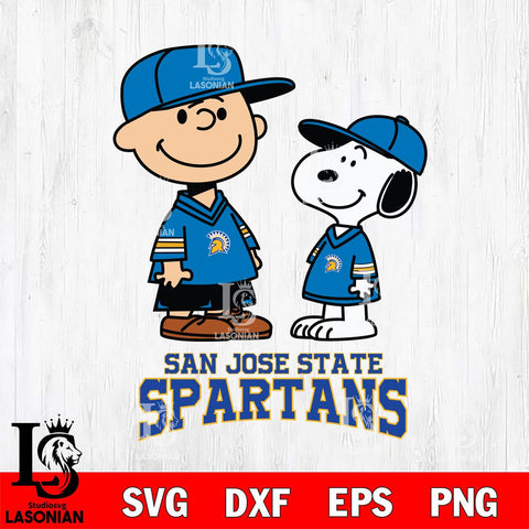 San José State Spartans Peanuts Snoopy Football SVG DXF EPS PNG FILE,Snoopy File Cut, NCAA Digital Download,Instant Download,Christmas Silhouette