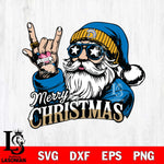 San José State Spartans Rock Santa Claus Football Svg dxf eps png pdf file,NCAA svg,Digital Download,Cricut file