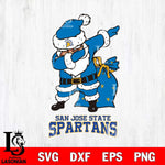 San José State Spartans Santa Claus Ugly Svg dxf eps png pdf file,NCAA svg,Digital Download,Cricut file