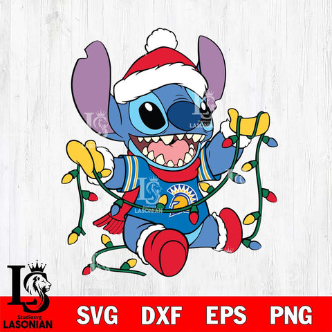San José State Spartans Stitch Christmas Lights Svg Eps Dxf Png File, Digital Download, Instant Download