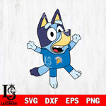 San José State Spartans Bluey 3 Svg Eps Dxf Png File, Digital Download, Instant Download