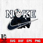 Seattle Kraken Jason Voorhees Nike Svg Eps Dxf Png File, Digital Download, Instant Download