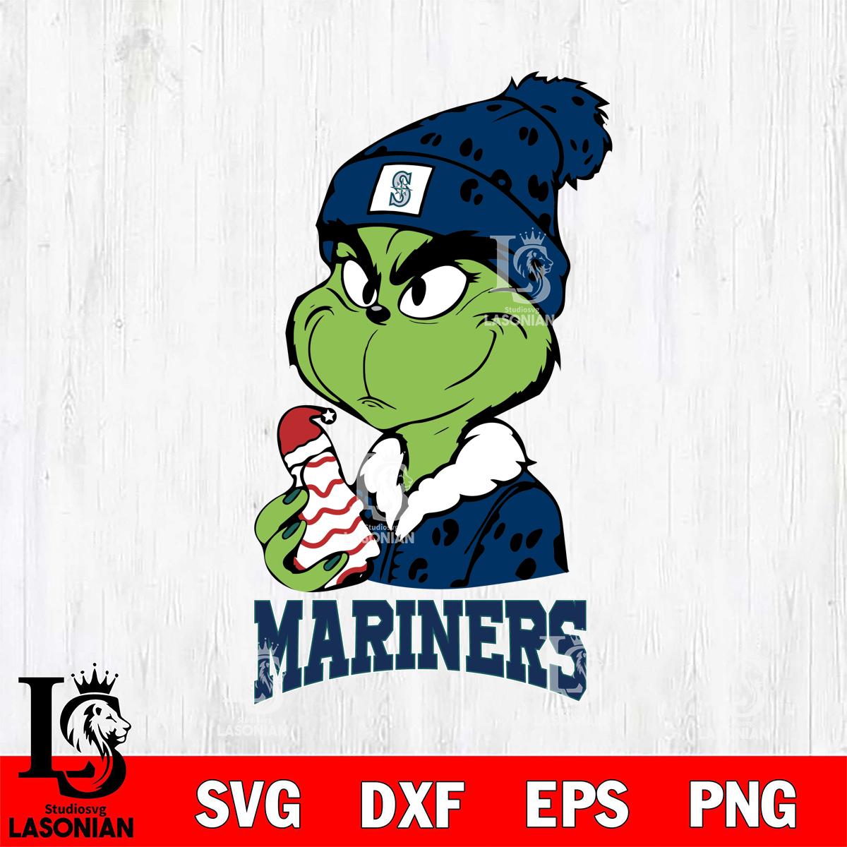 Seattle Mariners Grinch Tree Cake – lasoniansvg