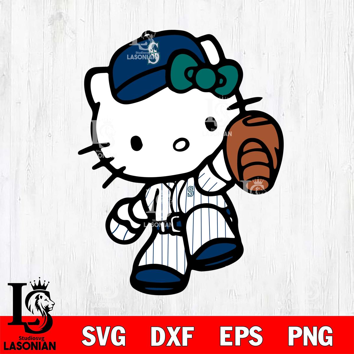 Seattle Mariners Hello Kitty 3 lasoniansvg
