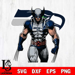 Seattle Seahawks Badass Wolverine Svg Eps Dxf Png File, Digital Download, Instant Download