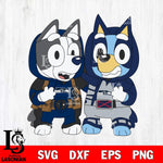 Seattle Seahawks Bluey Deadpool Wolverine Svg Eps Dxf Png File, Digital Download, Instant Download