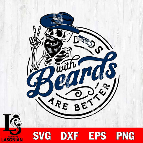 Seattle Seahawks Dad With Beard Are Better Svg Eps Dxf Png File, Digital Download, Instant Download
