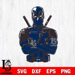 Seattle Seahawks Deadpool Svg Eps Dxf Png File, Digital Download, Instant Download