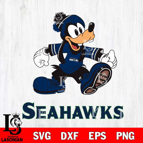 Seattle Seahawks Goofy Cool Sport SVG DXF EPS PNG FILE,NFL Cricut ,Football Digital Download,Instant Download, Silhouette