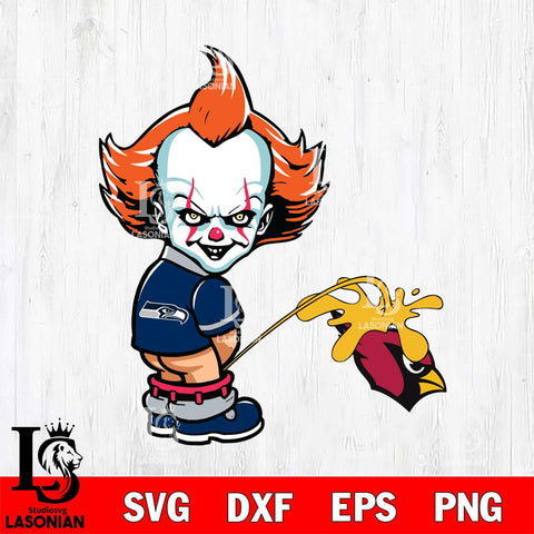Seattle Seahawks IT Piss On Arizona Cardinals Svg Eps Dxf Png File, Digital Download, Instant Download