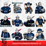 Seattle Seahawks Jason Voorhees Horror Bundle 12 SVG Svg Eps Dxf Png File,Bundle NFL svg, Digital Download, Instant Download