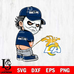 Seattle Seahawks Michael Myers Piss On Los Angeles Rams Svg Eps Dxf Png File, Digital Download, Instant Download