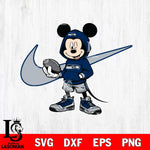 Seattle Seahawks Mickey Wearing Hoodie Sport Svg Eps Dxf Png File, Digital Download, Instant Download
