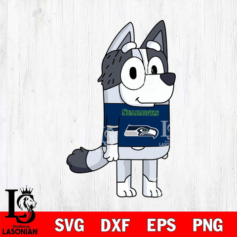 Seattle Seahawks Muffin NFL Svg Eps Dxf Png File, Digital Download, Instant Download