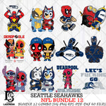 Seattle Seahawks NFL Bundle 12 Svg Eps Dxf Png File, Digital Download, Instant Download