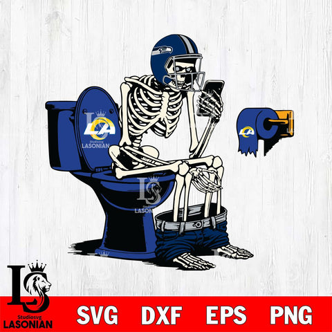 Seattle Seahawks Shit On Los Angeles Rams Svg Eps Dxf Png File, Digital Download, Instant Download