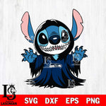 Seattle Seahawks Stitch Ghost Football Svg Eps Dxf Png File, NFL svg, Digital Download, Instant Download