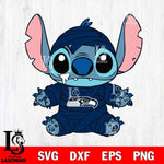 Seattle Seahawks Stitch Mummy Football Svg Eps Dxf Png File, NFL svg, Digital Download, Instant Download