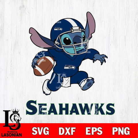 Seattle Seahawks Stitch Super Sport SVG DXF EPS PNG FILE, NFL File Cut, Digital Download,Instant Download, Silhouette, Cricut