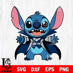 Seattle Seahawks Stitch Vampire Football halloween Svg Eps Dxf Png File, NFL svg, Digital Download, Instant Download