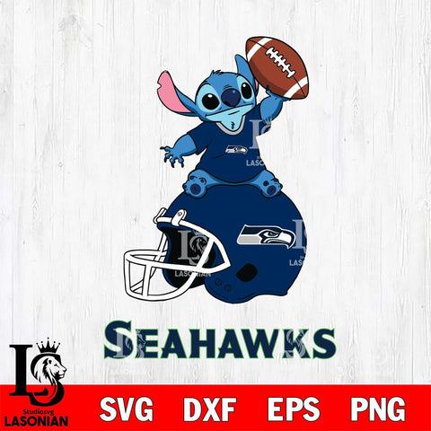 Seattle Seahawks Stitch helmet football SVG DXF EPS PNG FILE, Stitch File Cut,NFL Digital Download,Instant Download, Silhouette