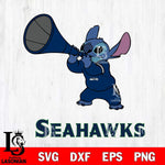 Seattle Seahawks Stitch vuvuzela SVG DXF EPS PNG FILE, NFL File Cut, Digital Download,Instant Download, Silhouette, Cricut
