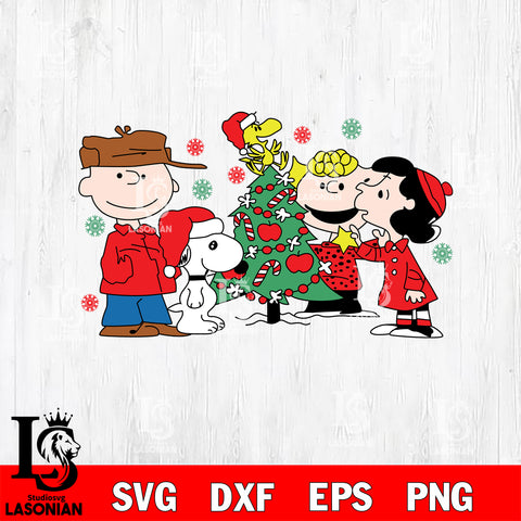 Snoopy A Charlie Brown Christmas Svg Eps Dxf Png File,Christmas Svg Files,Digital Download ,Instant Download