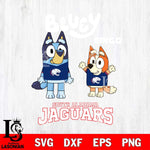 South Alabama Jaguars Bluey & Bingo 4 Svg Eps Dxf Png File, NCAA svg, Digital Download, Instant Download
