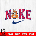 South Alabama Jaguars Bluey Halloween Nike NCAA Svg Eps Dxf Png File, Digital Download, Instant Download