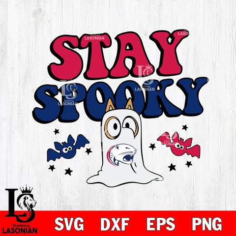 South Alabama Jaguars Bluey Halloween Stay Spooky Svg Eps Dxf Png File, Digital Download, Instant Download