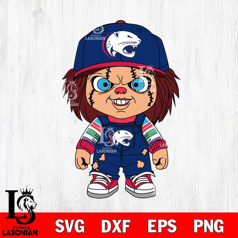 South Alabama Jaguars Chucky Football Horror Halloween Svg Eps Dxf Png File, NCAA svg, Digital Download, Instant Download