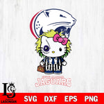 South Alabama Jaguars Hello Kitty Horror 8 Svg Eps Dxf Png File, Digital Download